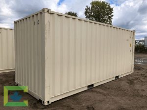 tan 20 ft One Trip shipping container, One Trip sea can, One trip shipping container for sale, One Trip shipping container for sale, One Trip like new shipping container