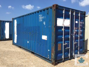20 ft blue shipping container, shipping container sample photos, wind and water tight shipping container, wwt container, shipping container for sale, used shipping container for sale, sea container for sale, sea can for sale, buy shipping container, used intermodal shipping container, Northern Container Sales