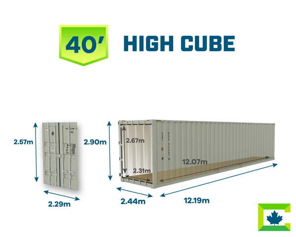 Shipping Container Dimensions 40ft High Cube IMAGESEE