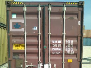CWO container cargo doors, shipping container sample photos, cargo worthy shipping container, CWO container, shipping container for sale, used shipping container for sale, sea container for sale, sea can for sale, buy shipping container, used intermodal shipping container, Northern Container Sales