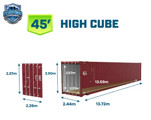 45 High Cube Metric